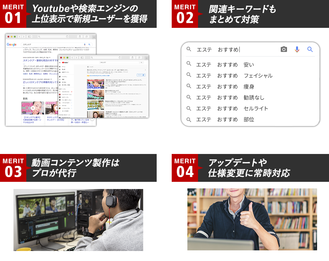 MyTubeの4つのメリット